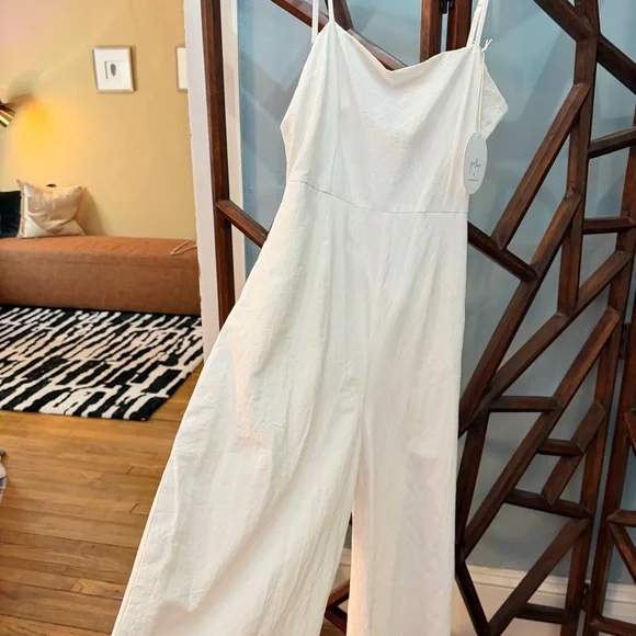 Princess Polly White Jumpsuit NWT! - Picture 3 of 7